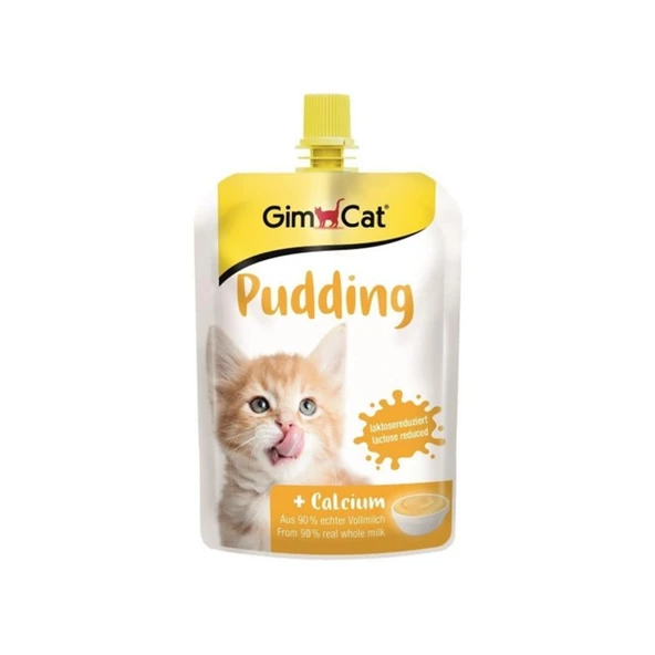 Gimcat Süt Kremalı Kedi Pudingi 150 Gr