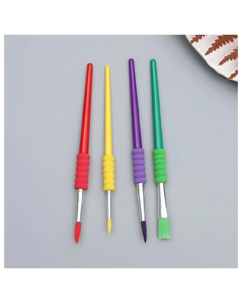 Boyixman Çocuk Boya Fırçası 4lü Seti - 3