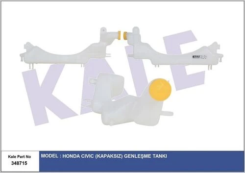 KALE 348715  GENLEŞME TANKI CIVIC KAPAKSIZ ürün görseli