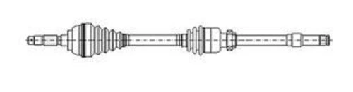 ECOFIX KRL0408ECF Krl0408ecf Ön Aks Master-movano 01-03 Sağ Komple Abs'li 4401720 - 1