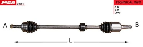 MGA 70851  AKS SAĞ CRUZE 09- 1.6 ürün görseli