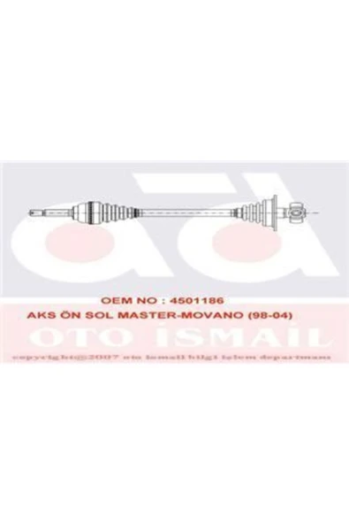 GKN 303218 Glanzer  Aks Sol Master Iı 98-01 ürün görseli 1