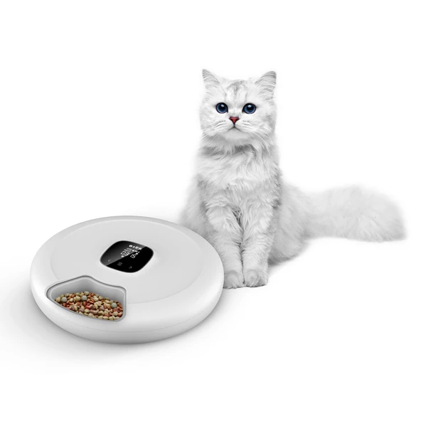 S-link SL-24 170ml Islak ve Kuru 6'sı 1 Arada Wifi Tuya Destekli Akıllı Kedi Köpek Besleyici Yem Kabı - 6