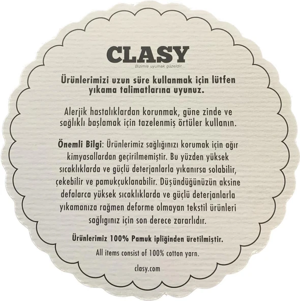 Clasy Ranforce 2 Adet Yastık Kılıfı Düz Renk Turkuaz - 3