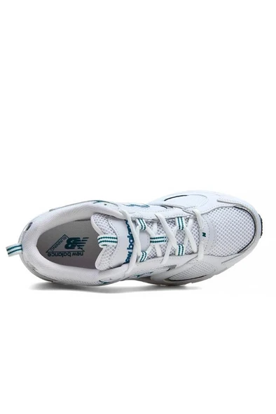 New Balance 408 Lifestyle ML408WG Beyaz & Yeşil Unisex Günlük Spor Ayakkabı - 3