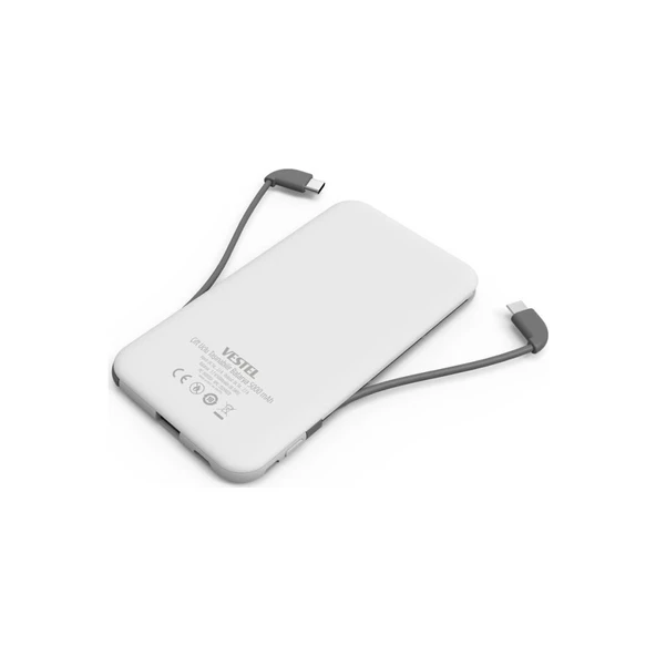 Vestel Taşınabilir Batarya 5000 mAh Type-C - Beyaz - 2
