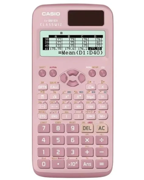 Casio Hesap Makinası Bilimsel Fonksiyonlu Plus 2nd Edition 417 Pembe FX991ES - 2
