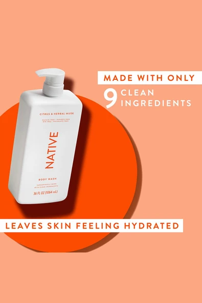 Native Narenciye & Bitkisel Misk Vücut Şampuanı 1064ML - 7