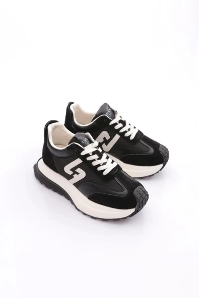 Lufian Marta Kadın Sneaker Günlük Ayakkabı 121230032 Siyah - 2