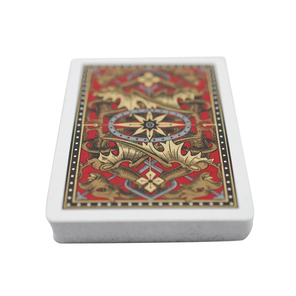 Bicycle® Dragon Back Kırmızı - Gold Oyun İskambil Kartı - 5