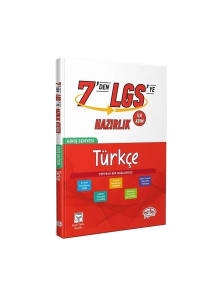 Editör Yayınları 7’den LGS’ye Hazırlık Türkçe Yeni