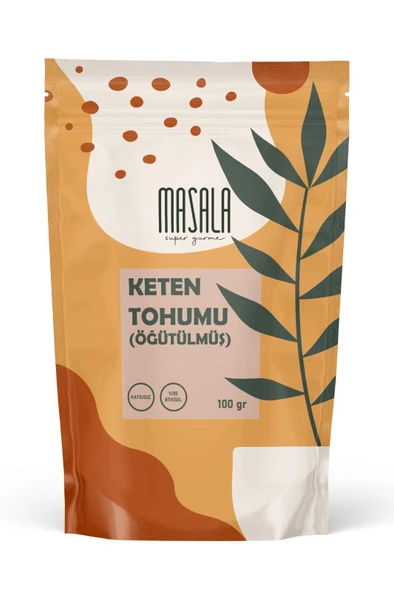 Taze Öğütülmüş Keten Tohumu 100 gr - Flax Seeds Powder (Menşei; Türkiye)