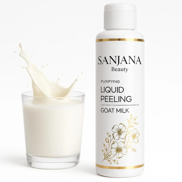 SANJANA KEÇİ SÜTLÜ PEELİNG, ÖLÜ DERİLERİ SOYUCU,125 ML - 6