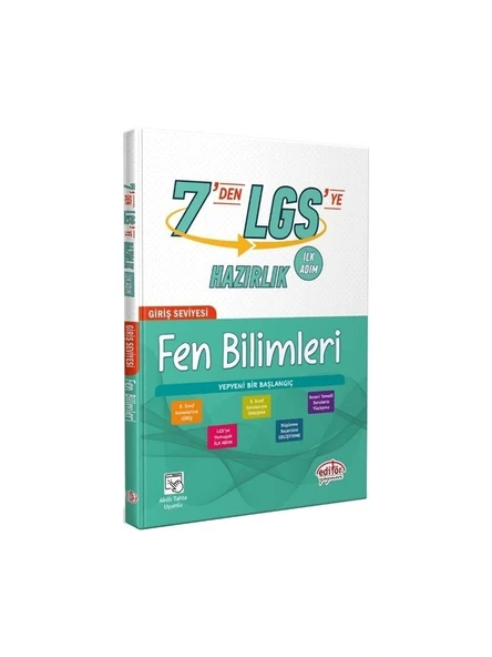 Editör Yayınları 7’den LGS’ye Hazırlık Fen Bilimleri Yeni