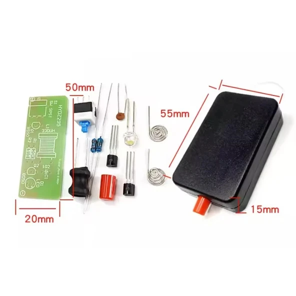 FLA-1 1.5V Basit El Feneri Hobi Devresi DIY Lehimleme Kiti - Demonte(Montesiz) - Resim 2