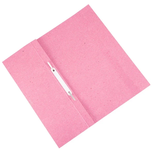 Alemdar Yarım Kapak Karton Kapsül Dosya 50'li Pembe - 3
