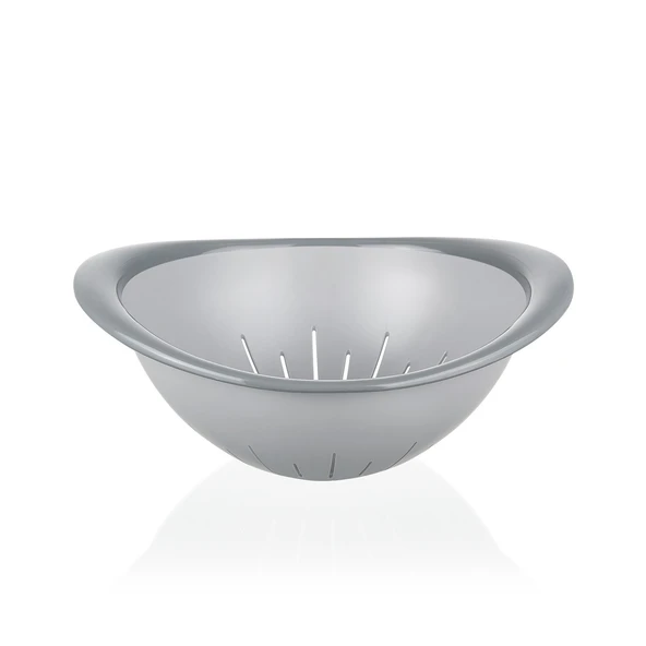 Qlüx İdeas Çift Renkli Süzgeç Gri-Soft Gri