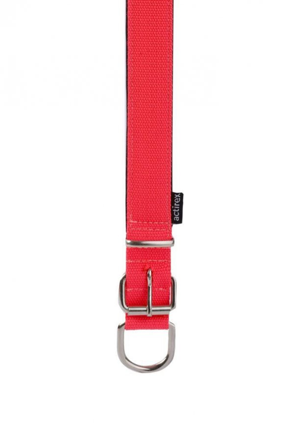 Actirex Neon Yumuşak Doku Köpek Boyun Tasma Red Medium 2cmx45cm - 3