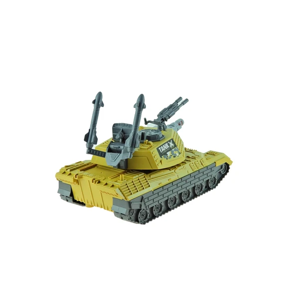 1:16 Ölçek Oyuncak  Tank Süper Tank Işıklı Sesli Sürtmeli 30 Cm - 4