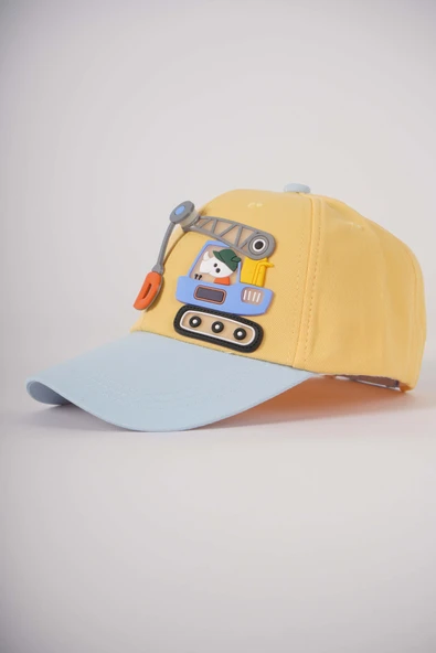KİTTİ ERKEK ÇOCUK 2-5 YAŞ ASTRONOT UÇAK MODELLİ ŞAPKA - 9