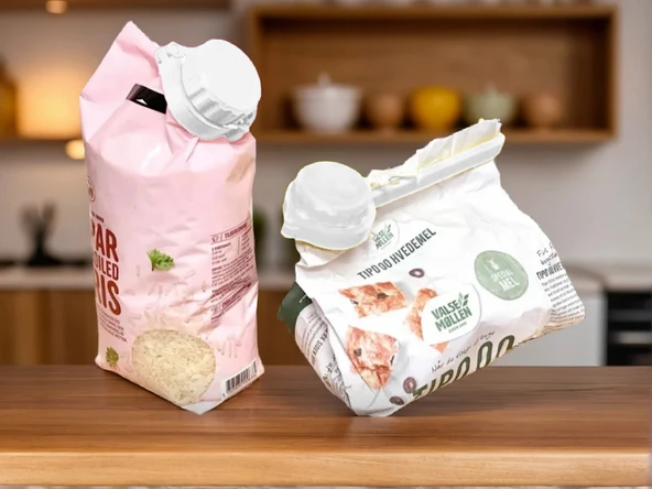 3'lü Kapaklı Ambalaj Klips Seti / Farklı Ebatlarda, Sızdırmaz ve Pratik Kapatma Çözümü / Paket Klipsi - 3