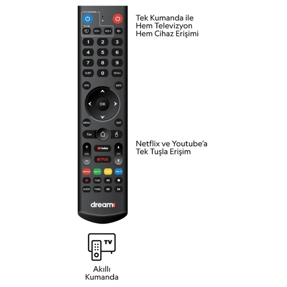 Dreamstar Master 4K Ultra HD IP Uydu Alıcısı - 5