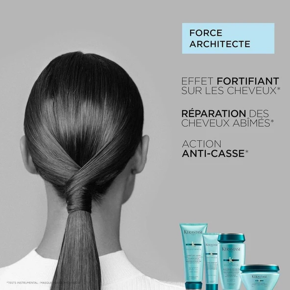 Kerastase Bain Force Architecte 1-2 Yıpranmış Saçlar Için Yeniden Yapılandırıcı Şampuan 500 ml - 4