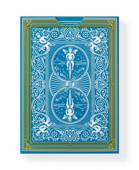 Bicycle® Masters Legacy Edition Blue - Mavi Koleksiyonluk Oyun İskambil Kartı - 2