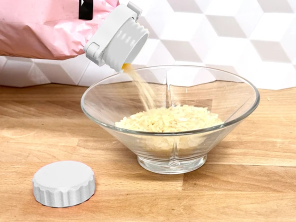 3'lü Kapaklı Ambalaj Klips Seti / Farklı Ebatlarda, Sızdırmaz ve Pratik Kapatma Çözümü / Paket Klipsi - 4