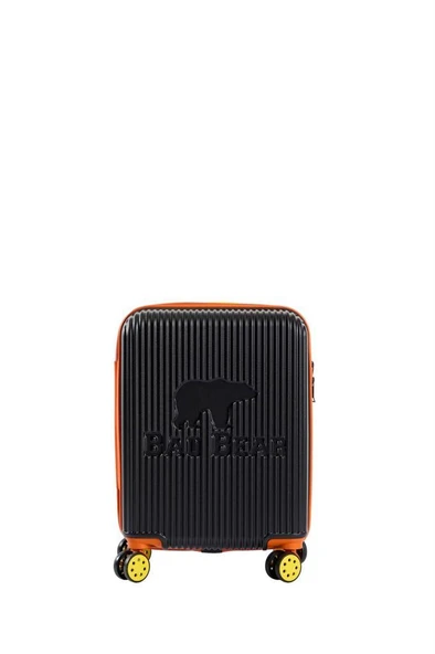 Bad Bear Logo Suitcase 23.01.80.003S Siyah Kabin Küçük Boy Valiz 40LT - 1
