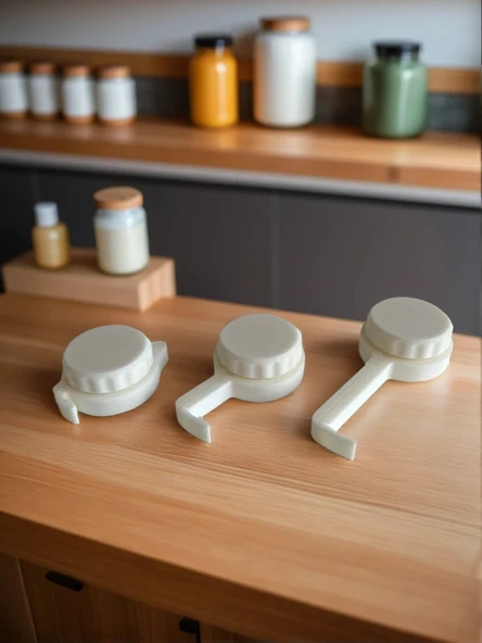 3'lü Kapaklı Ambalaj Klips Seti / Farklı Ebatlarda, Sızdırmaz ve Pratik Kapatma Çözümü / Paket Klipsi - 2