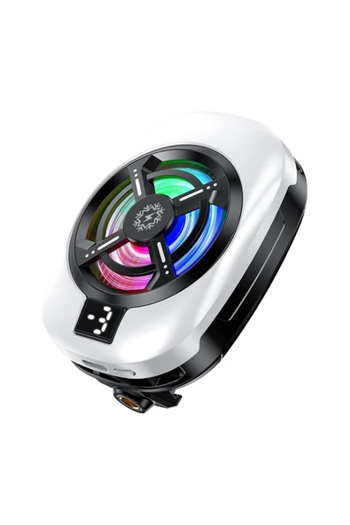 EXENAR Gaming Telefon Sessiz Hava Soğutma Fan Dereceli Yarı İletken Radyatör İos Android Pubg Uyum 15W - 4