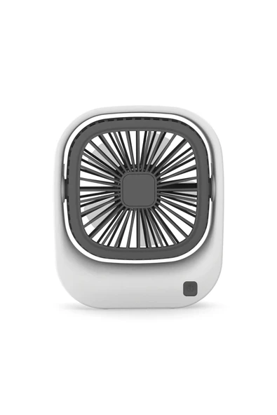 EXENAR Masaüstü Taşaınabilir Mini Fan Şarj Edilebilir Fan Soğutucu 3 Kademe 250 mAh Turbo Fan - 7