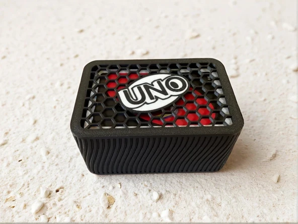 UNO Kartları İçin Kart Kutusu / Uno Kutusu / Şık, Dayanıklı, Taşınabilir Kutu