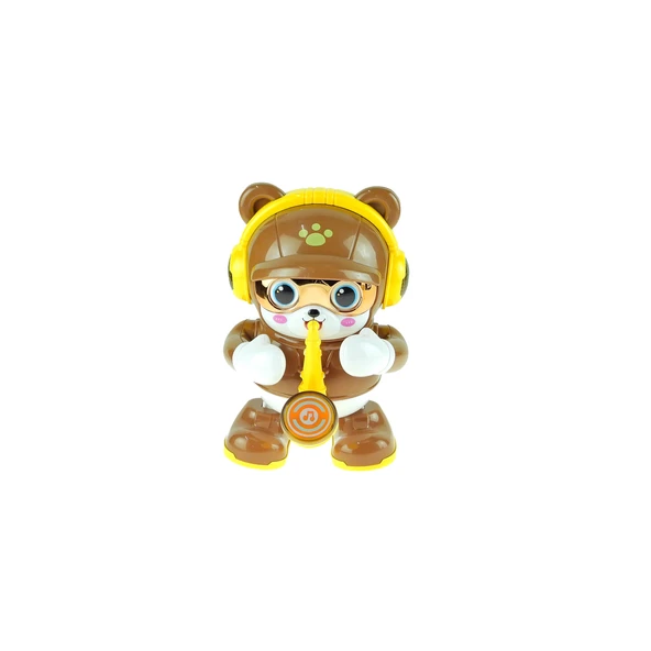 Oyuncak Ayıcık Saksafon Çalan Ayıcık Işıklı Sesli 18 Cm - 3