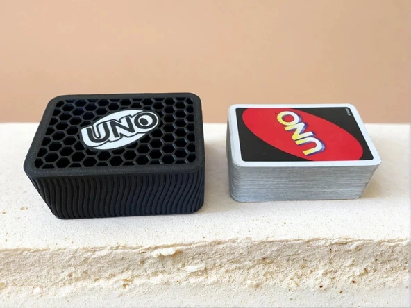 UNO Kartları İçin Kart Kutusu / Uno Kutusu / Şık, Dayanıklı, Taşınabilir Kutu - 5