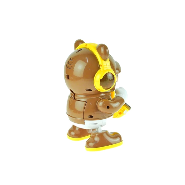 Oyuncak Ayıcık Saksafon Çalan Ayıcık Işıklı Sesli 18 Cm - 4