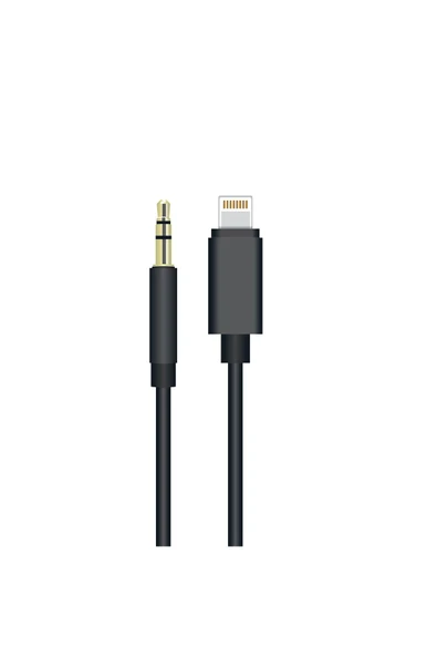 EXENAR iPhone 11/12/13/14 (Plus/Pro/ProMax) Uyumlu Aux Kablo Lightning To Jack Çevirici Dönüştürücü 1m - 5