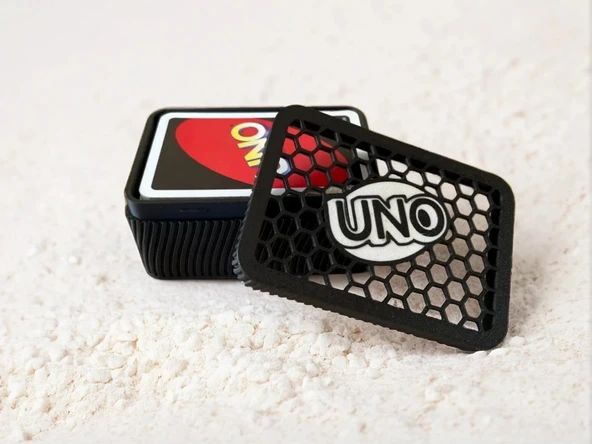 UNO Kartları İçin Kart Kutusu / Uno Kutusu / Şık, Dayanıklı, Taşınabilir Kutu - 2