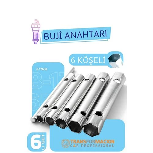 Buji Sökme Takma Anahtarı - Torklu 5 Ebat Buji Anahtarı