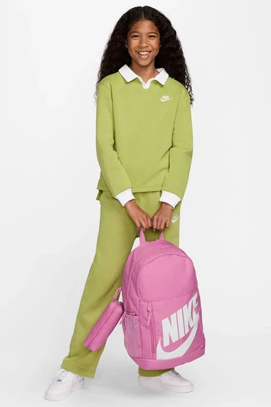 Nike Y Nk Elmntl Bkpk DR6084-646 Toz Pembe Çocuk Sırt Çantası - 8