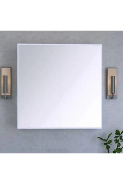 makbulce Lavobo Üstü Aynalı Banyo Dolabı