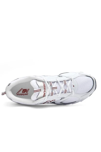 New Balance 408 Lifestyle ML408WR Beyaz & Kırmızı Unisex Günlük Spor Ayakkabı - 3
