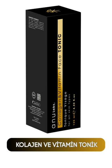 Anu Labs Collagen & Vitamin Face Tonic Kolajen & Vitamin Yüz Tonik 125 ml - 2