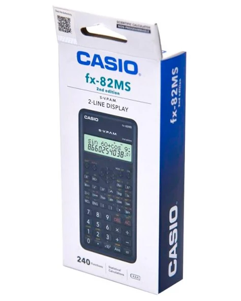 Casio Hesap Makinası Bilimsel Fonksiyonlu Plus 2nd Edition 252 FX82ES
