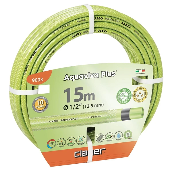 Claber 9003 Aquaviva Plus 1/2 15 mt Bahçe Hortumu
