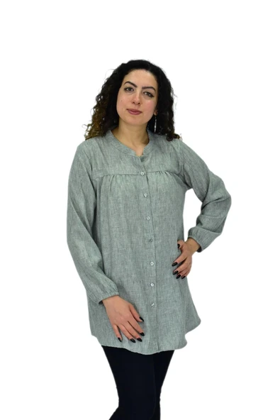 Kadın Kol Lastikli Bluz BGL-ST04645 - Resim 8