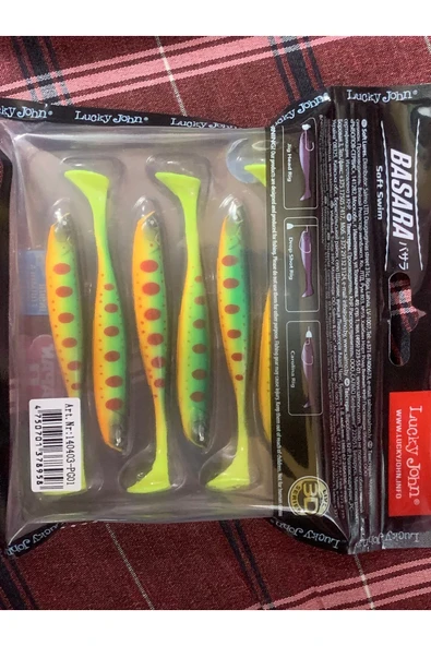 LUCKY JOHN Basara silikon balık yem - 4