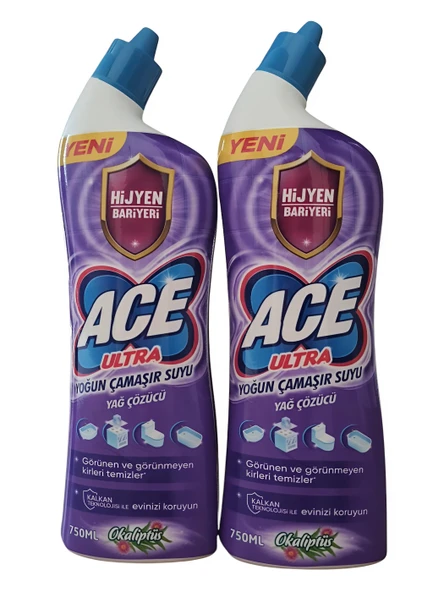 ACE Jel Okaliptüs Kokulu 750 ml X 2 Adet