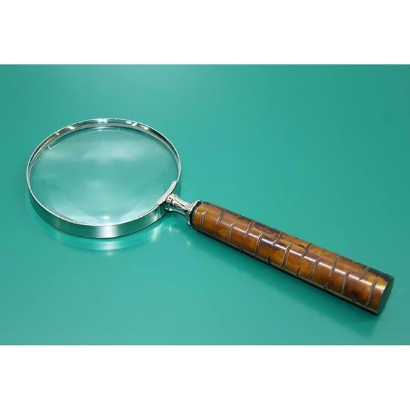 Boynuz Pirinç Büyüteç - 2